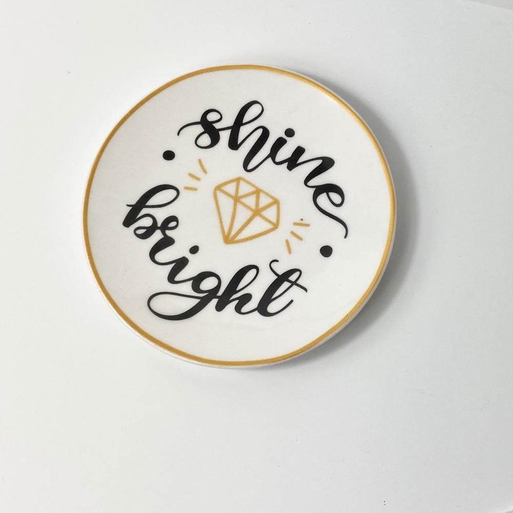Shine Bright Jewelry Plate